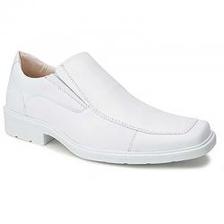 114-0002 - SAPATO SOCIAL MASCULINO BRANCO