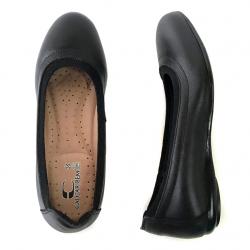 281-0001 - SAPATILHA COM ELASTICO PRETO