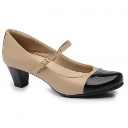 714B-0122 SCARPIN BICO REDONDO