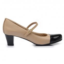 714B-0122 SCARPIN BICO REDONDO