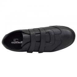 2112-0001 - SAPATENIS MASCULINO VELCRO PRETO