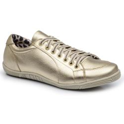 1958-0024 - SAPATENIS FEMININO DOURADO